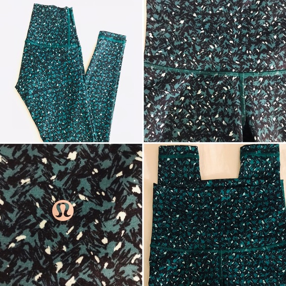 lululemon athletica Pants - New Lululemon Green Wunder Under High Rise Size 4